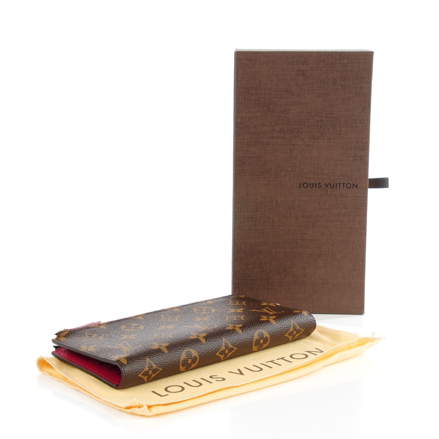 Louis Vuitton Monogram Adele Wallet Fuchsia 4 of 7