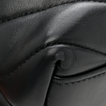 Saint Laurent Calfskin Y Quilted Monogram Toy Loulou Crossbody Bag Black 13 of 15
