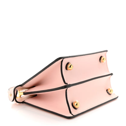 Fendi Shiny Nappa Petite Peekaboo I SEE U Satchel Rosa Confetto 4 of 12