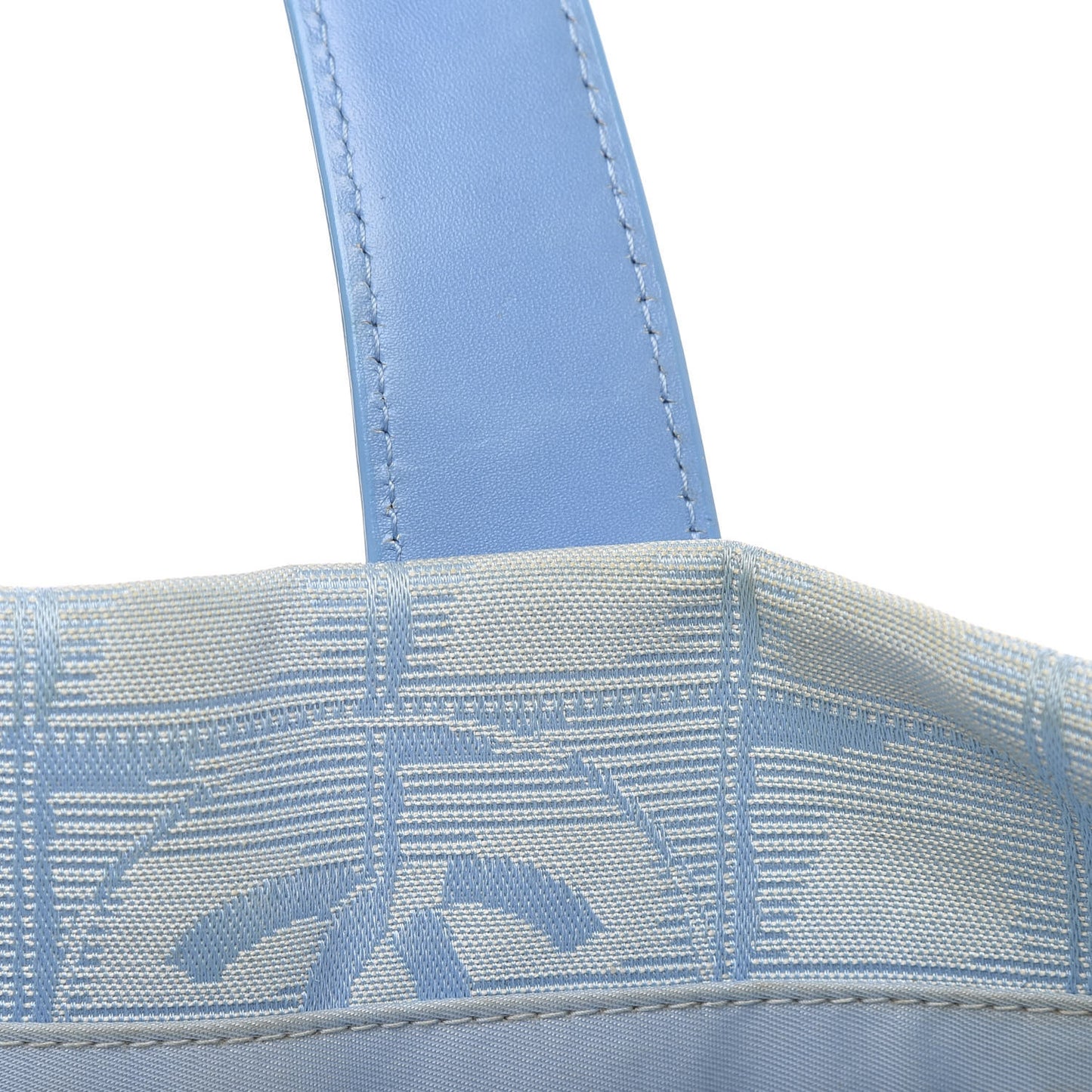 Nylon Small Travel Tote Blue