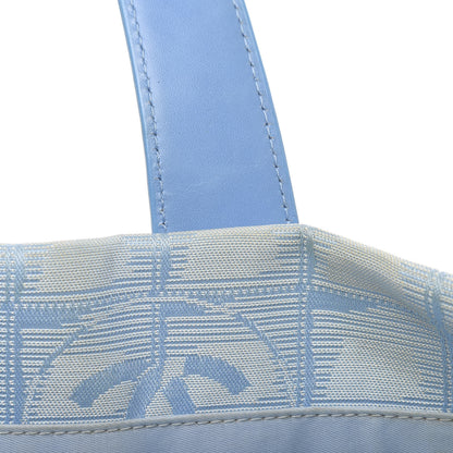 Chanel Nylon Small Travel Tote Blue 12 of 15