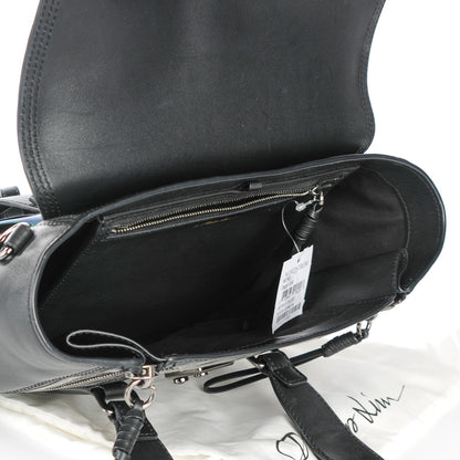 3.1 Phillip Lim 3.1 Oil Slick Patent Medium Pashli Satchel Black 5 of 7