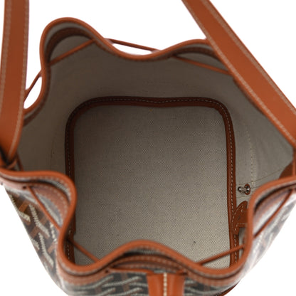 Goyard Goyardine Petit Flot Bucket Bag PM Black Gold 4 of 7
