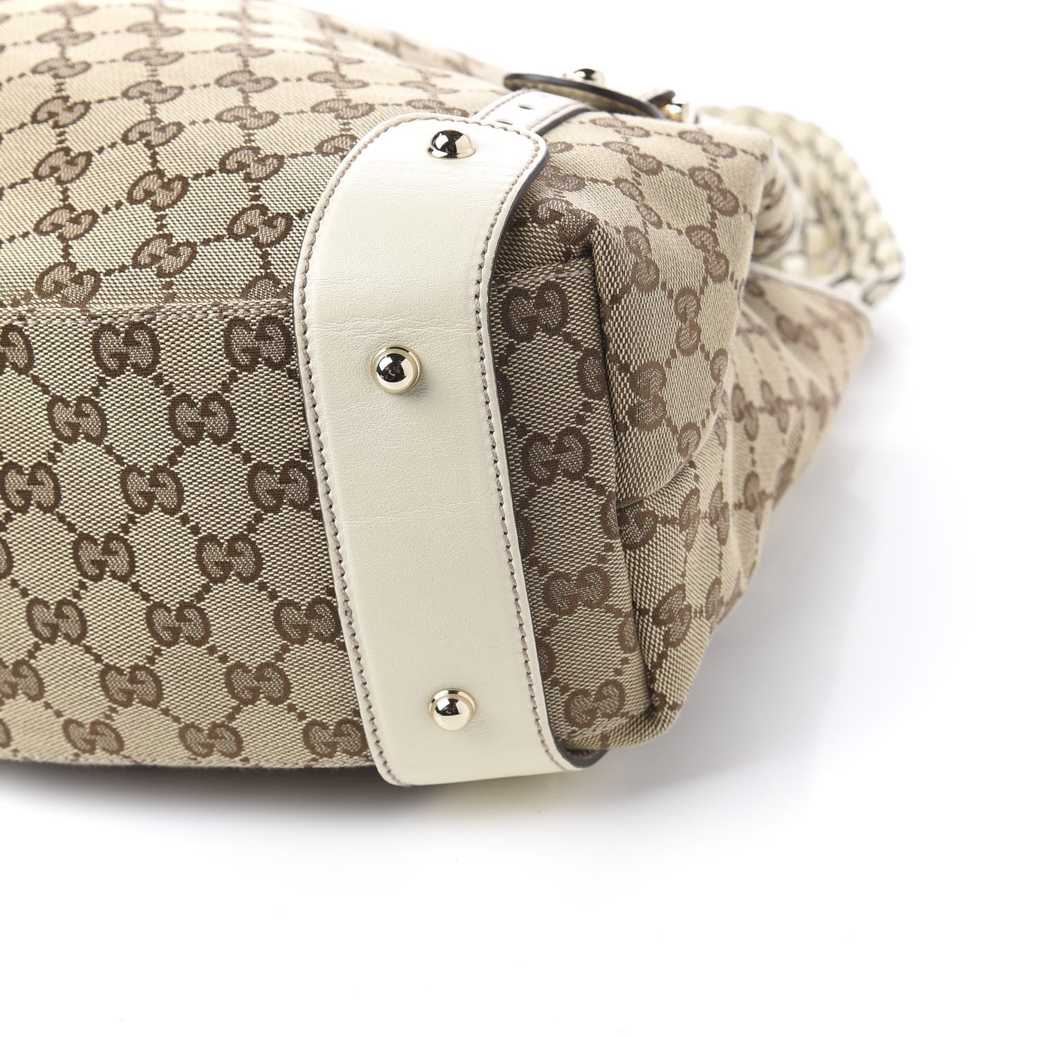 Gucci Monogram Medium Pelham Shoulder Bag Off White 9 of 9