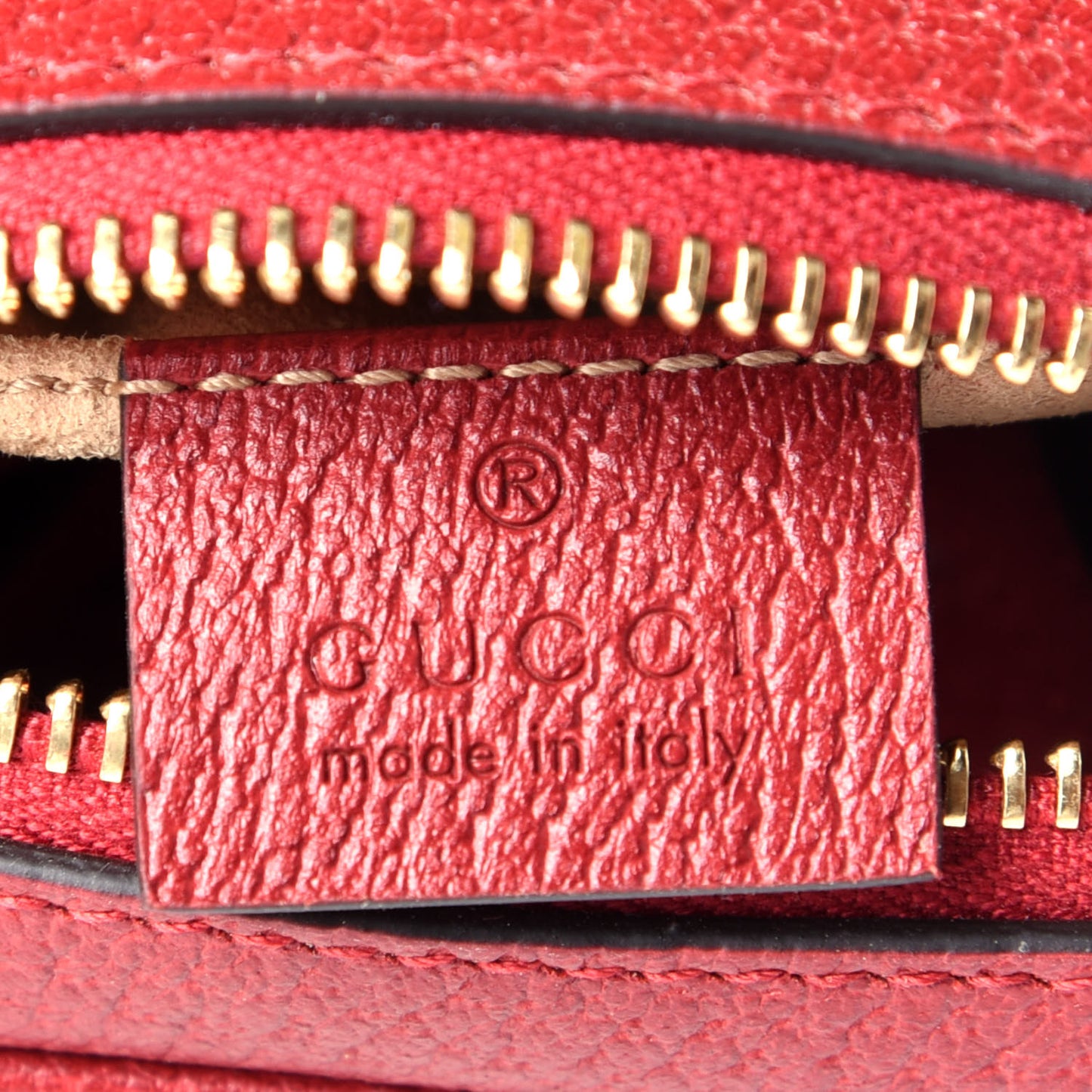 GG Supreme Monogram Flora Web Mini Ophidia Shoulder Bag Red