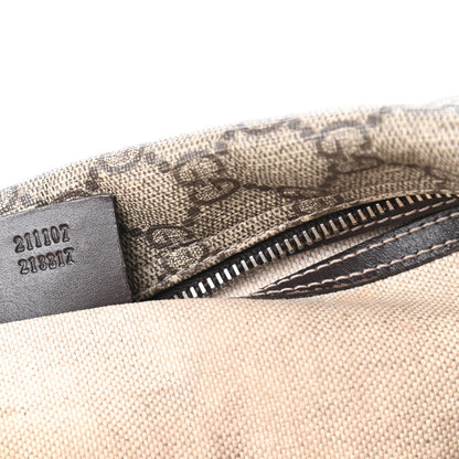 Gucci GG Plus Monogram Large Messenger Bag Dark Brown 9 of 11