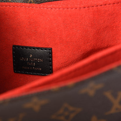 Louis Vuitton Monogram Braided Pochette Metis Coquelicot 6 of 9
