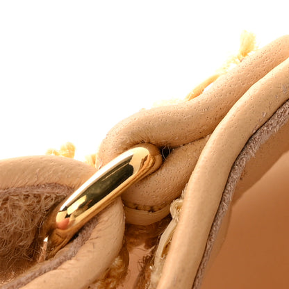 Chanel Braided Fabric Velcro Dad Sandals 36.5 Beige 12 of 13