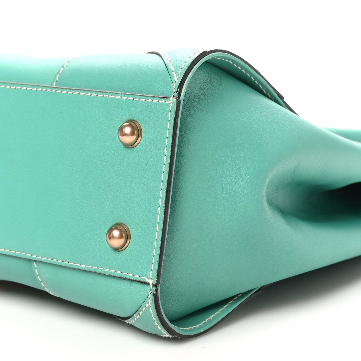 Gucci Calfskin GG Monogram Tote Turquoise 10 of 10