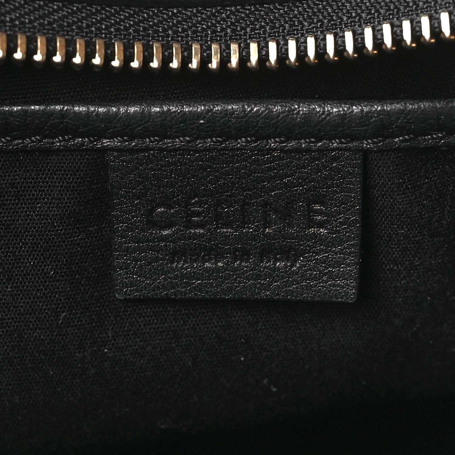 Celine Canvas Smooth Calfskin Nano Tri-Color Luggage Natural Black Tan 6 of 9