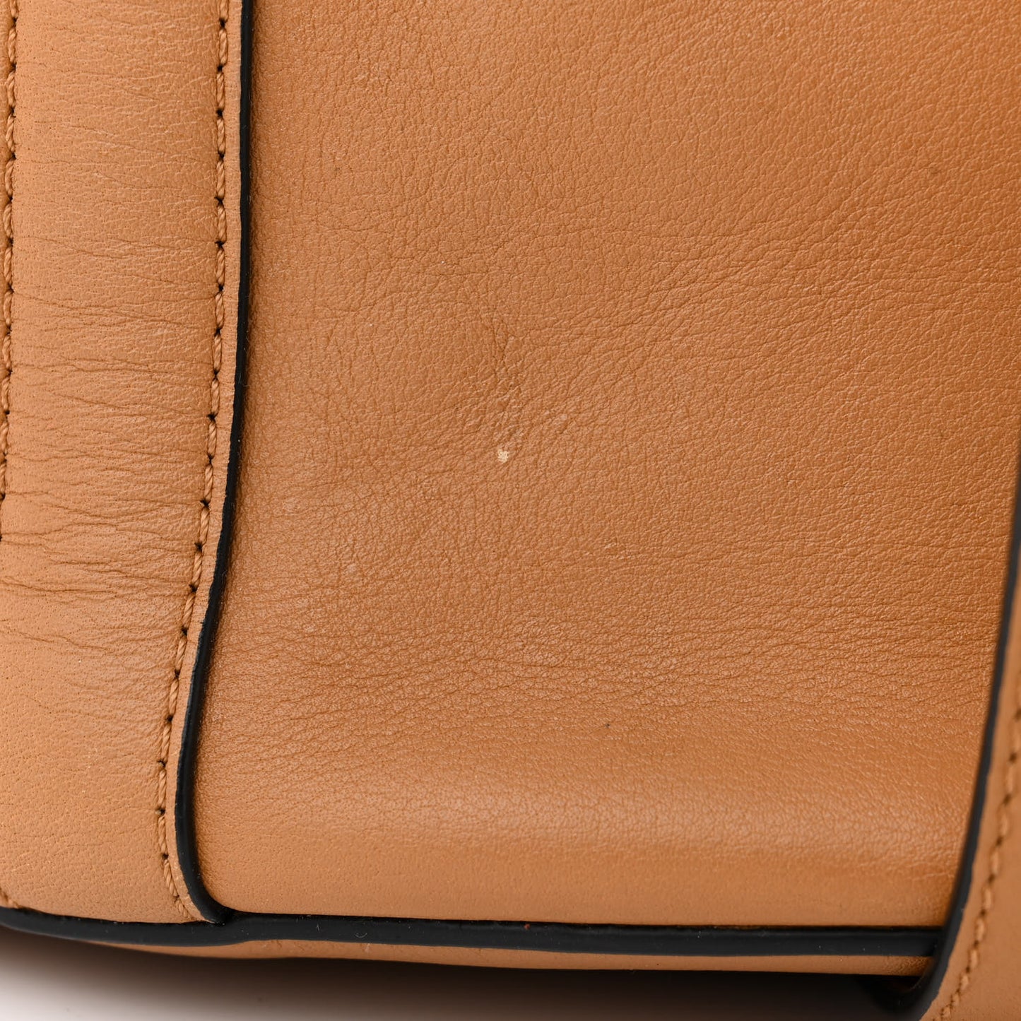 Calfskin Belt Backpack Tan