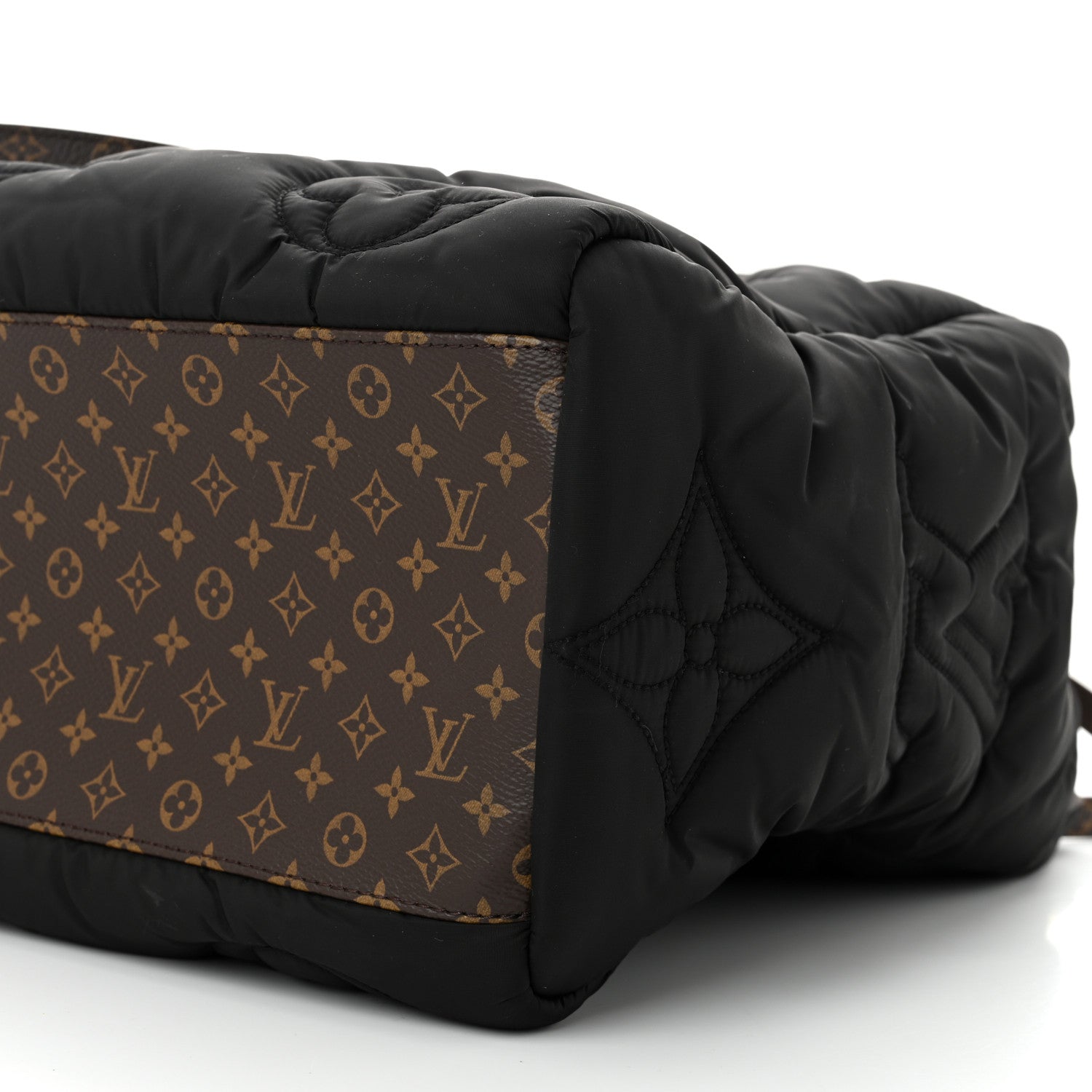 Louis Vuitton Econyl Monogram Pillow Giant Onthego GM Black 9 of 10