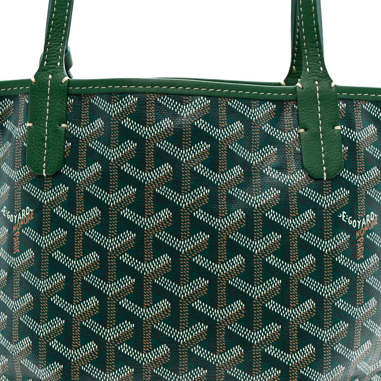 Goyard Goyardine Reversible Mini Anjou Green Green 14 of 19