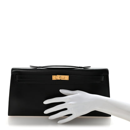 Hermes Box Kelly Longue Pochette Black 2 of 7