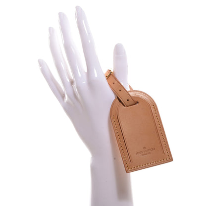 Louis Vuitton Vachetta Leather Luggage Tag 2 of 11