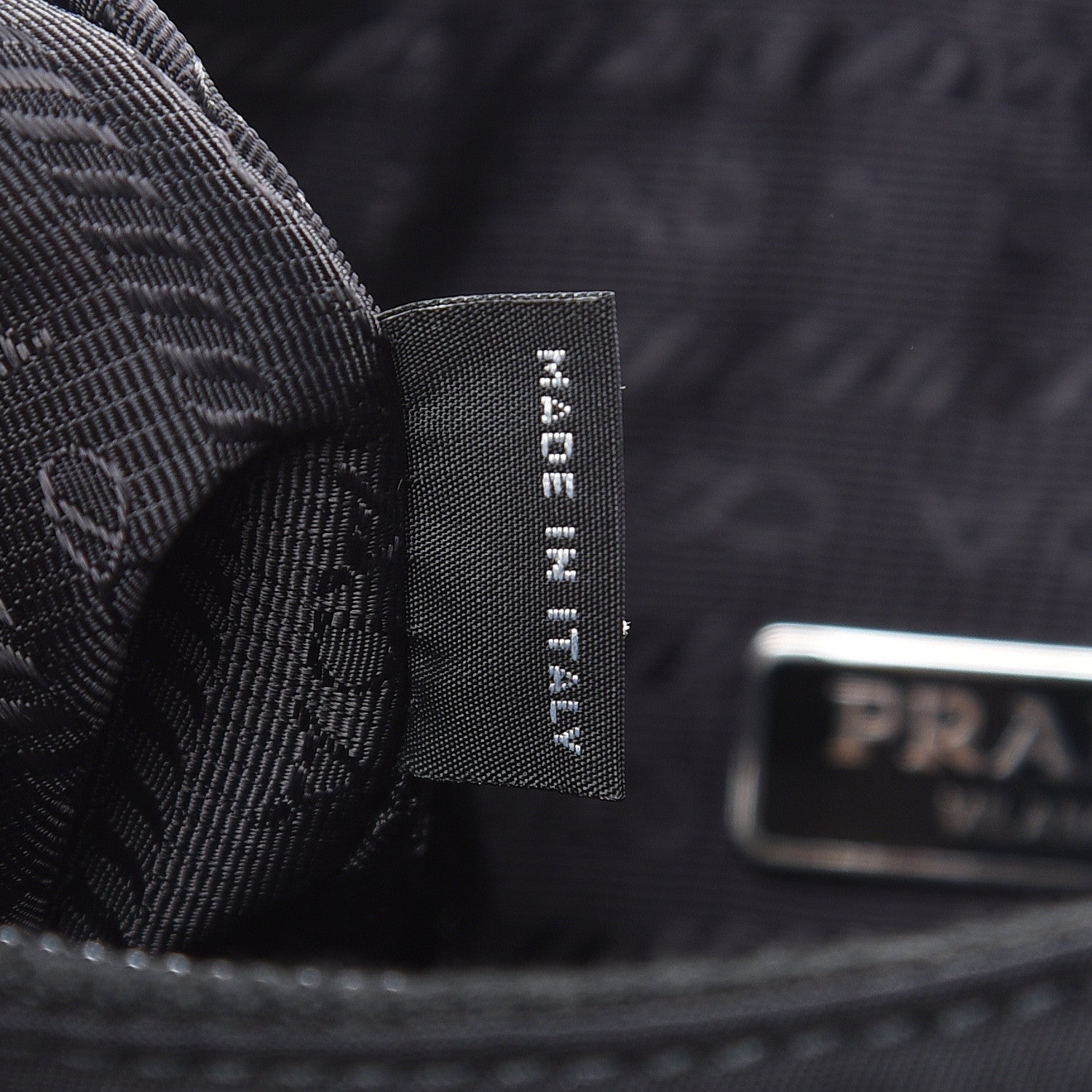 Prada Tessuto Nylon Mini Re-Edition 2000 Bag Black 7 of 11