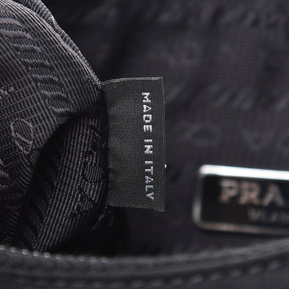 Prada Tessuto Nylon Mini Re-Edition 2000 Bag Black 7 of 11