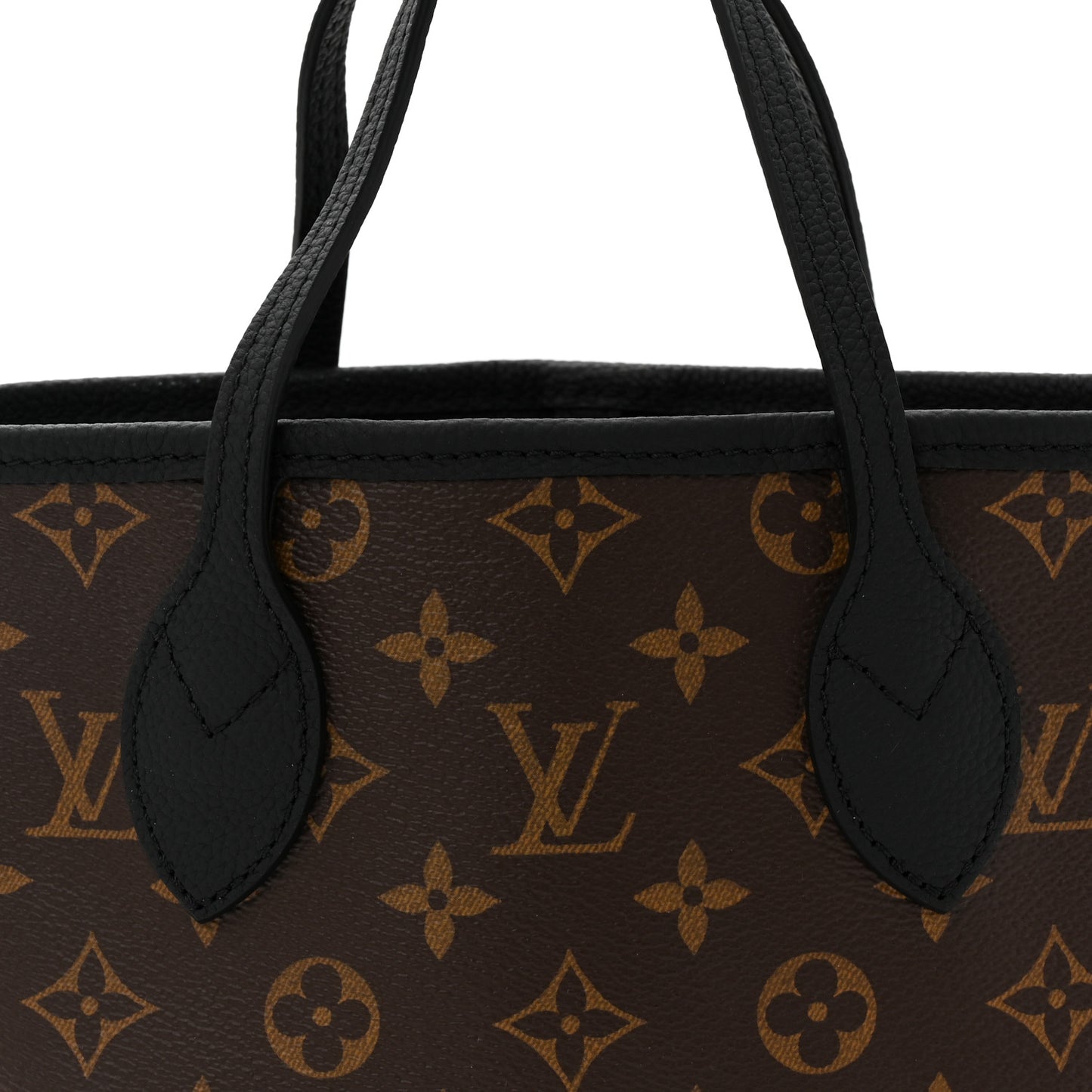 Monogram Neverfull Inside Out Bandouliere BB Black