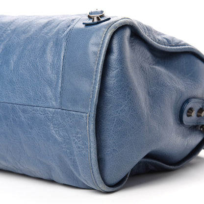 Balenciaga Agneau Classic Hardware Maxi Twiggy Atlantique 7 of 12