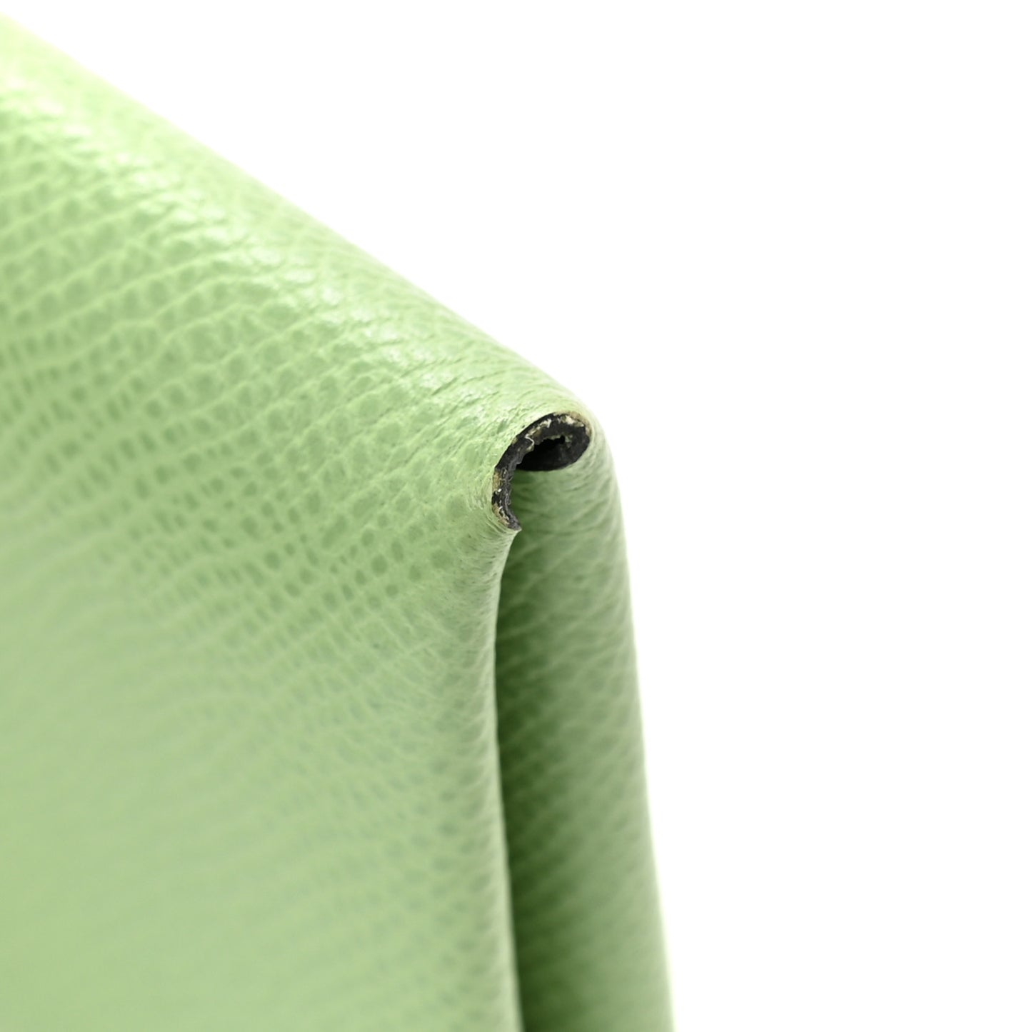Epsom Calvi Duo Card Case Vert Yucca