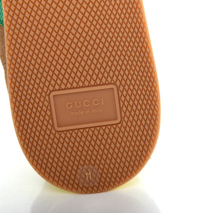 Gucci Suede Web Mens Rocket Sneakers 11 Nocciola Burro 9 of 11