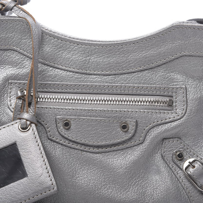 Balenciaga Chevre Classic Silver Hardware Hip Grey 11 of 11
