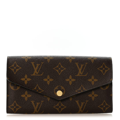 Louis Vuitton Monogram Sarah Wallet NM 1 of 9