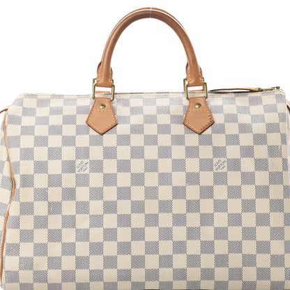 Louis Vuitton Damier Azur Speedy 35 7 of 15