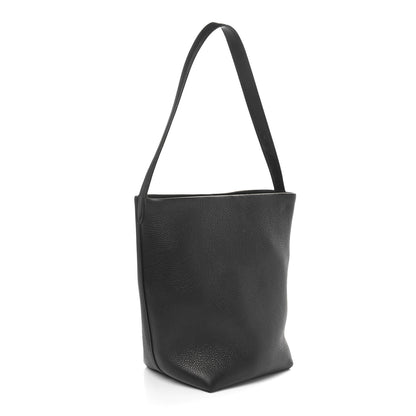 The Row Grained Calfskin Medium N/S Park Tote Black 3 of 10