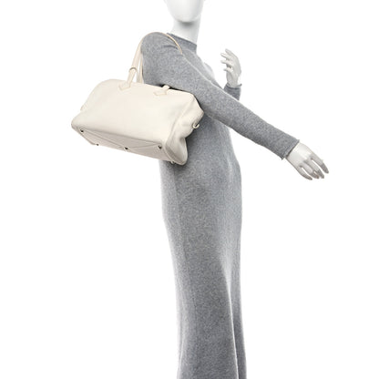 Hermes Taurillon Clemence Victoria II 35 White 2 of 13