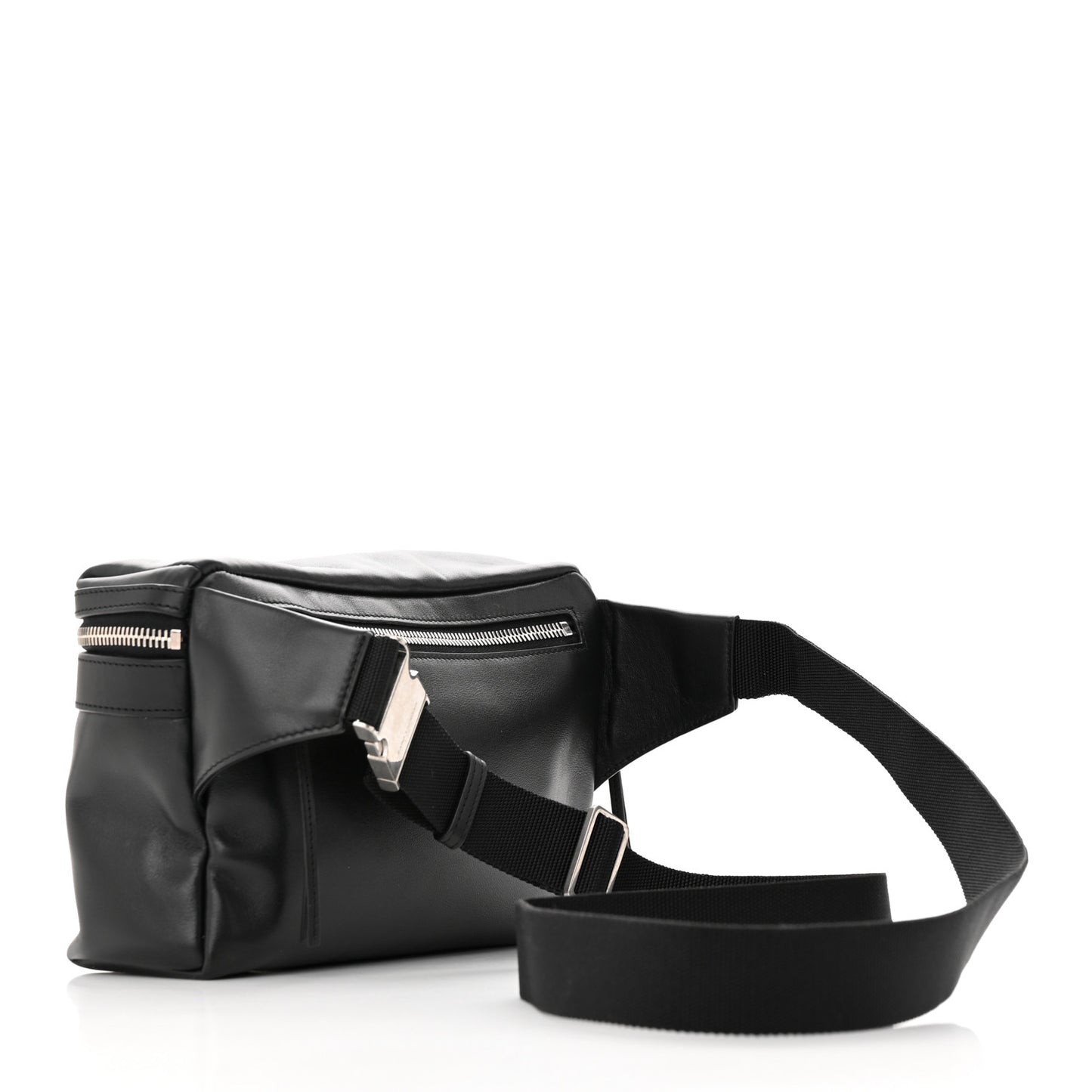 Calfskin City Belt Bag Black