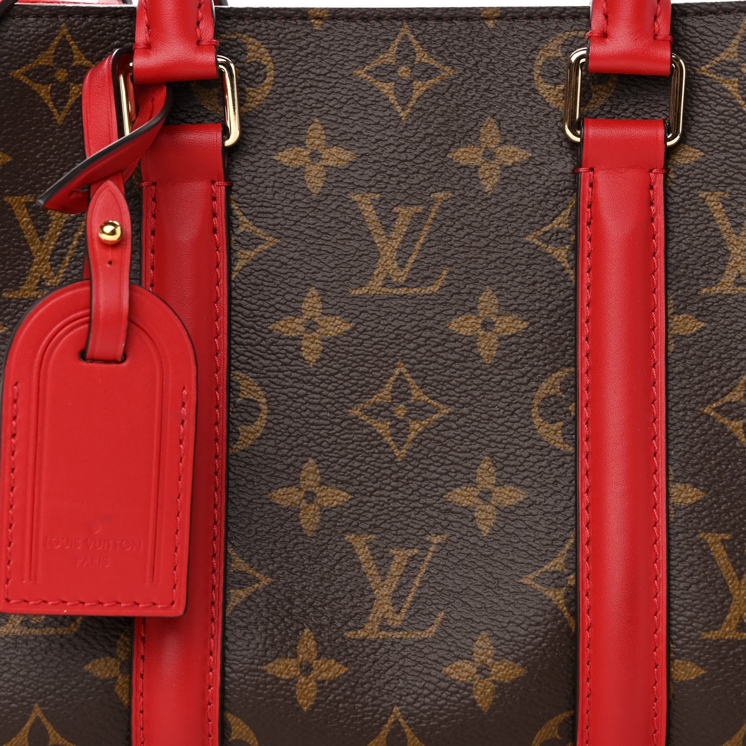 Louis Vuitton Monogram Soufflot BB Cherry 8 of 10