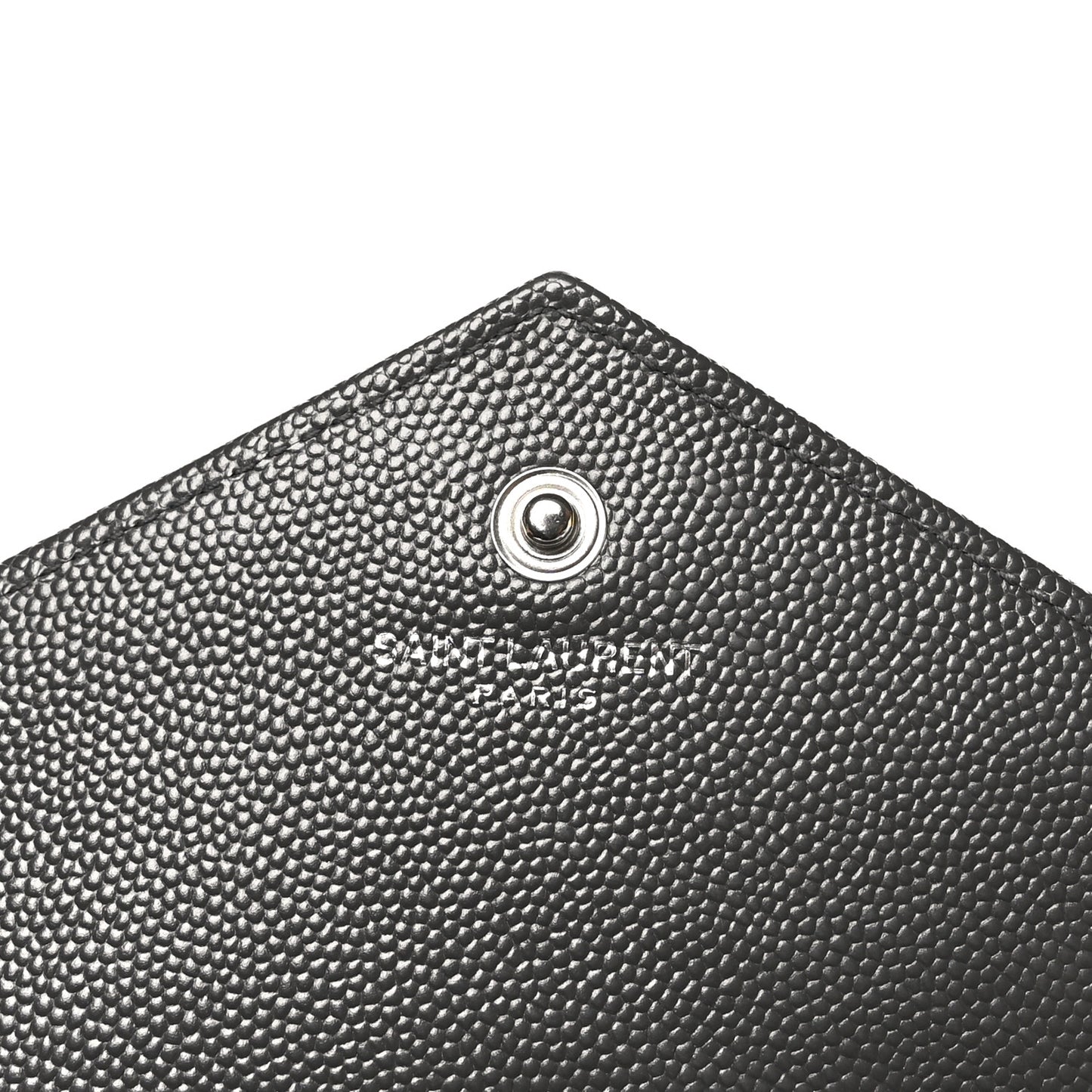 Grain De Poudre Matelasse Chevron Monogram Chain Wallet Storm