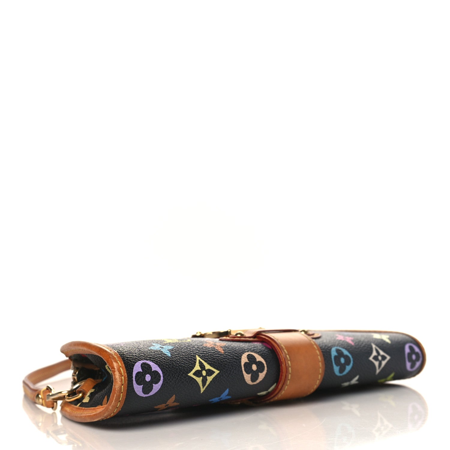 Louis Vuitton Monogram Multicolor Shirley Black 4 of 9
