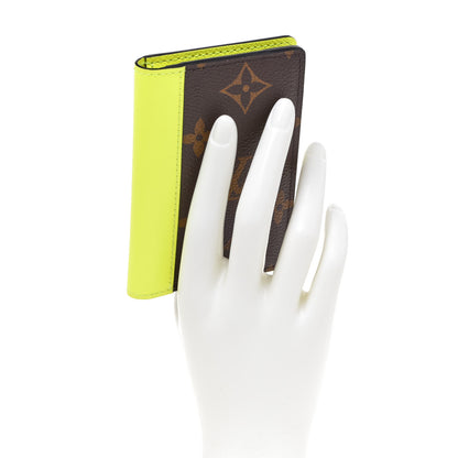 Louis Vuitton Monogram Pocket Organizer NM Yellow 2 of 6