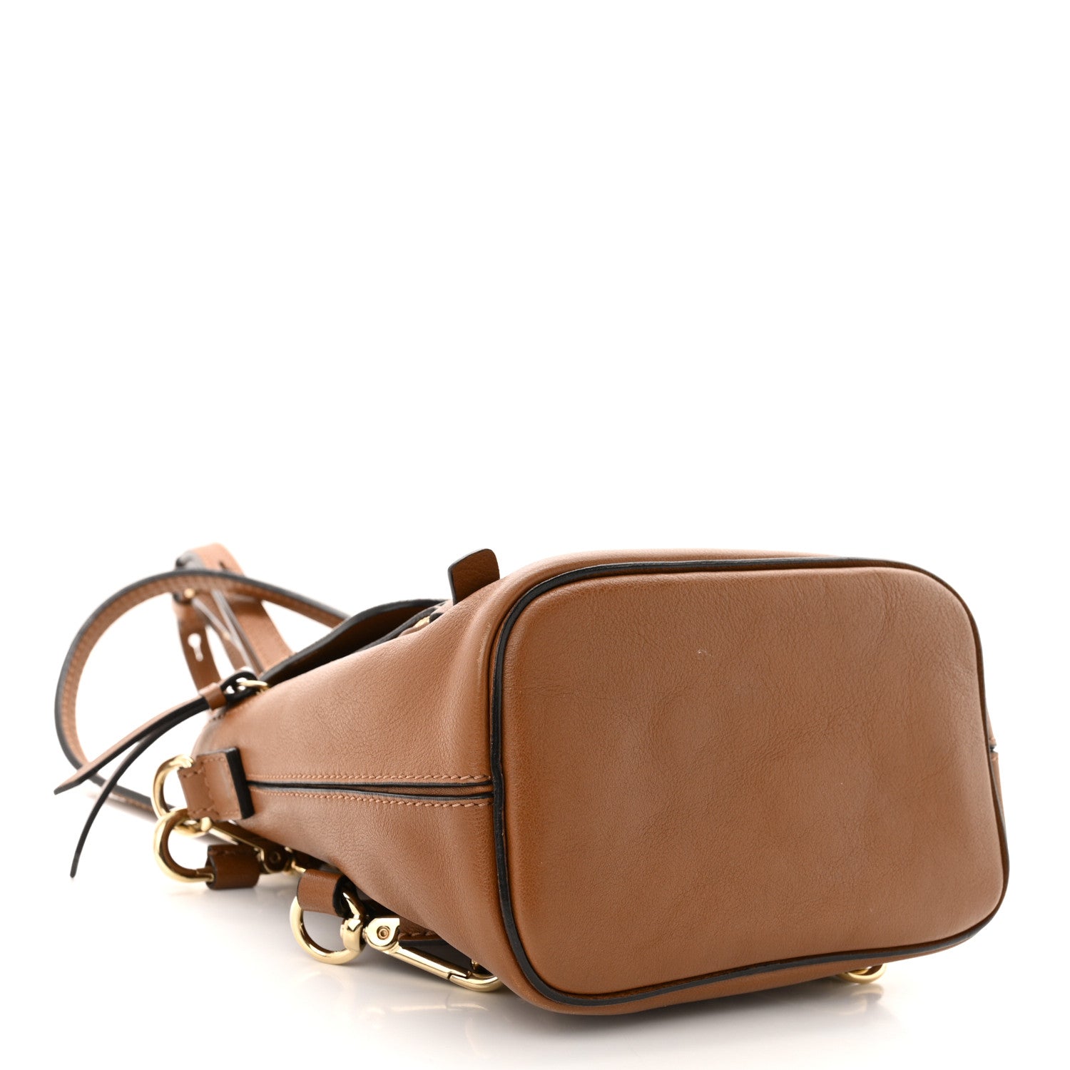 Chloe Suede Calfskin Mini Faye Backpack Tan 4 of 11