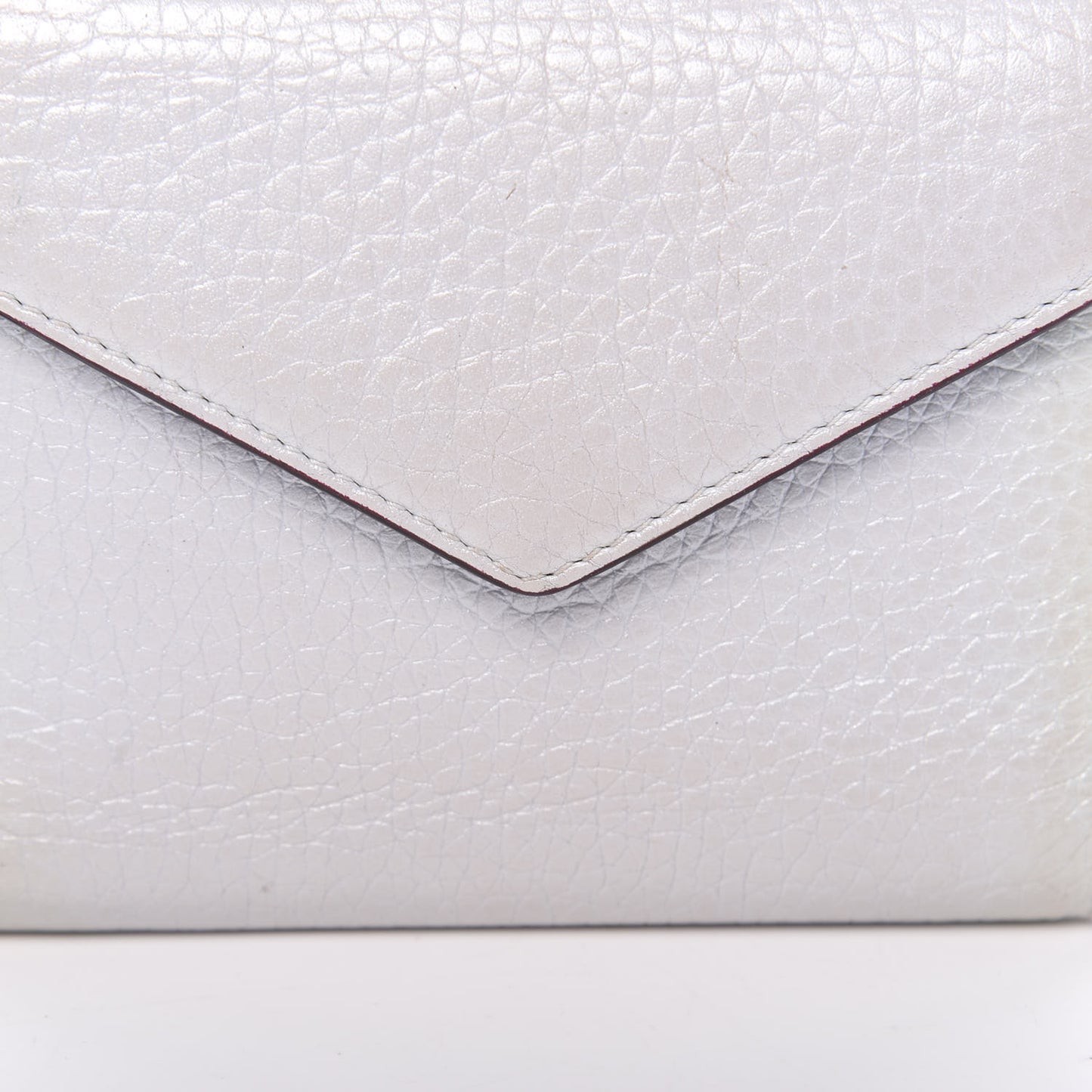 Bullcalf Diorissimo Medium Envelope Wallet Silver