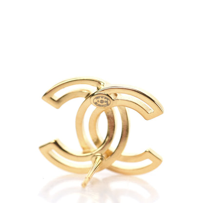 Chanel Metal Obazine CC Earrings Gold 4 of 5
