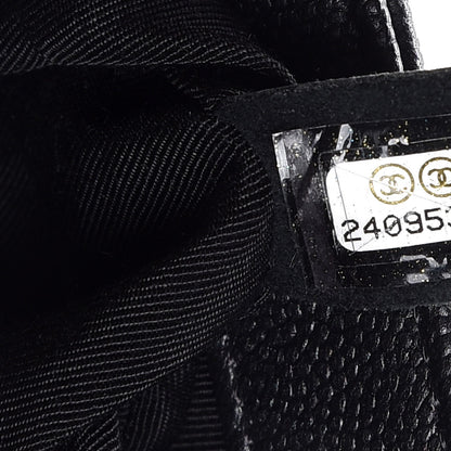 Chanel Caviar Quilted Medium Boy Flap So Black 7 of 8