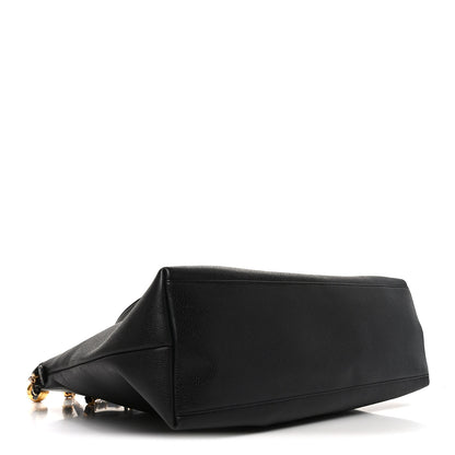 Chanel Caviar Large CC Shoulder Bag Black 3 of 9