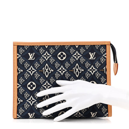 Louis Vuitton Jacquard Since 1854 Toiletry Pouch 26 Blue 2 of 7