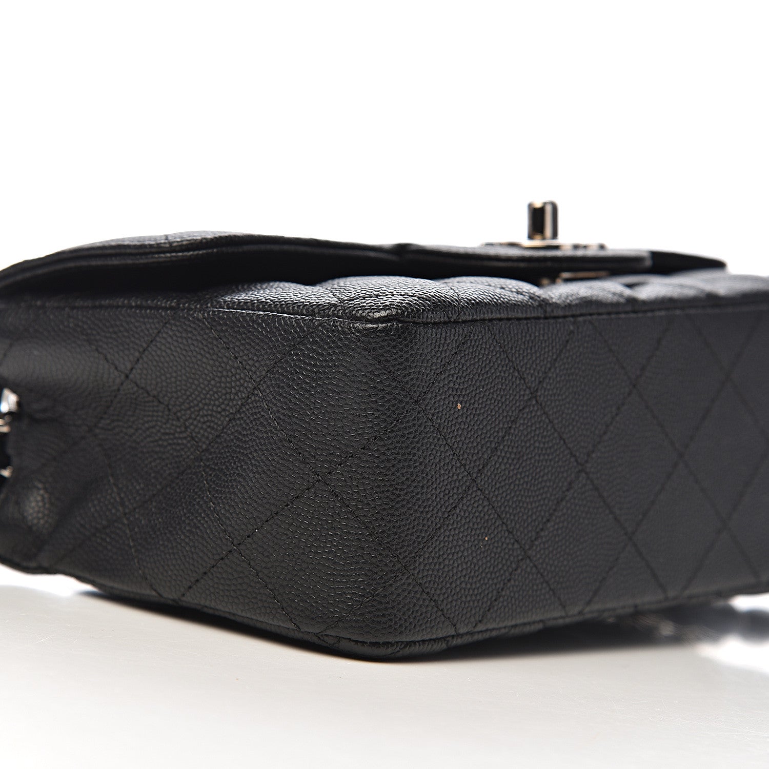 Chanel Caviar Quilted Mini Rectangular Flap Black 8 of 10