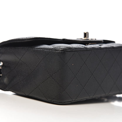Chanel Caviar Quilted Mini Rectangular Flap Black 8 of 10