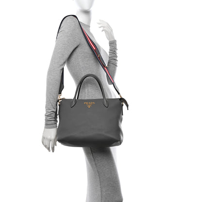 Prada Vitello Daino Shopping Tote Marmo 2 of 13
