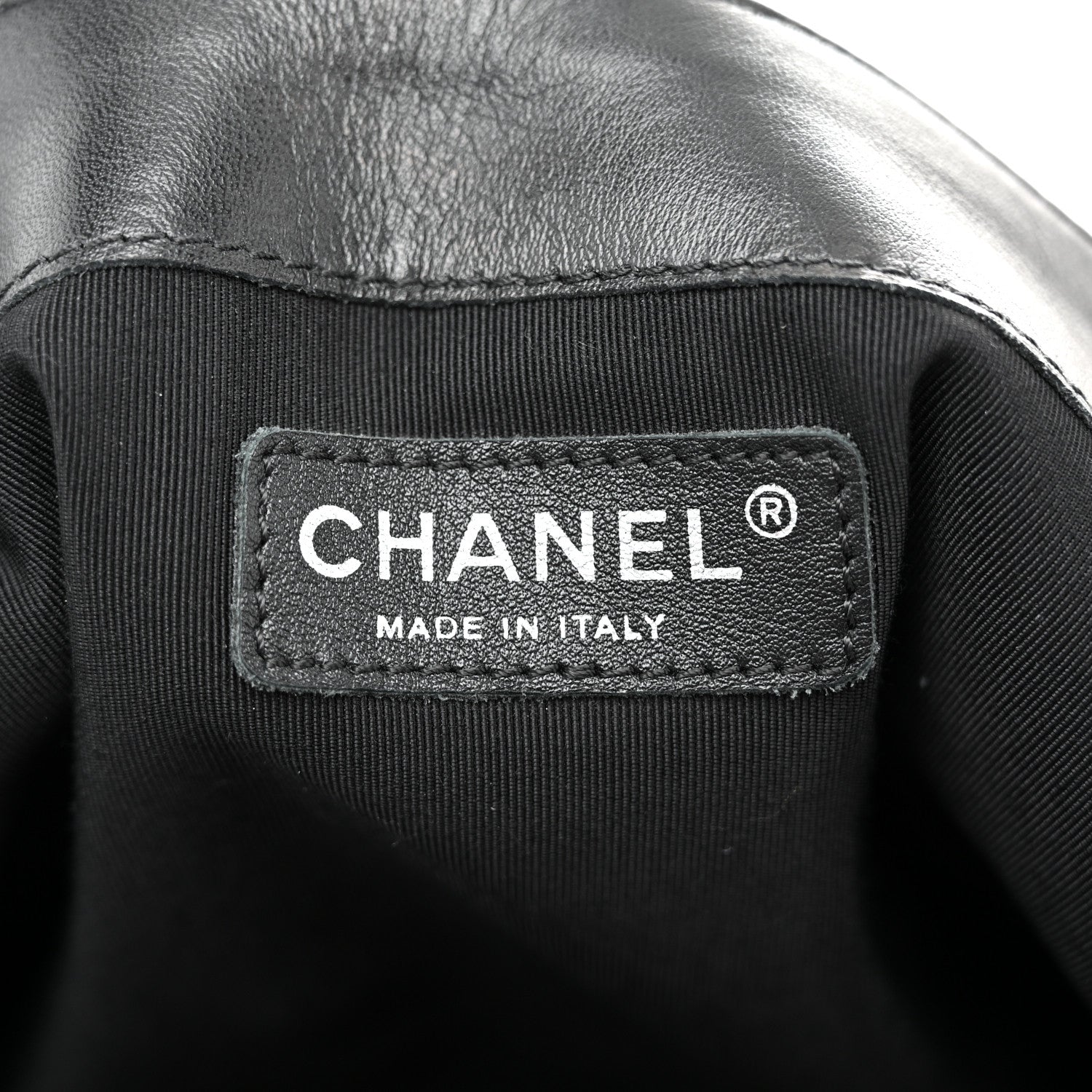 Chanel Calfskin Enchained XL Boy Flap Black 5 of 9