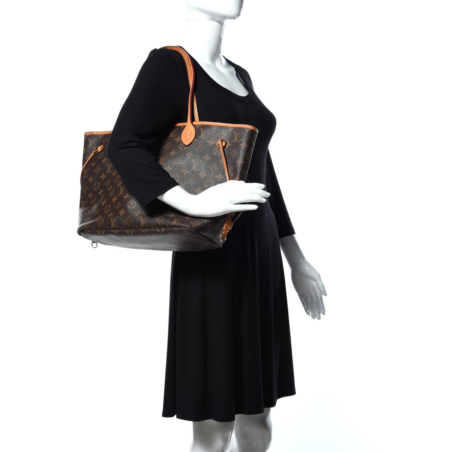 Louis Vuitton Monogram Neverfull MM 2 of 18