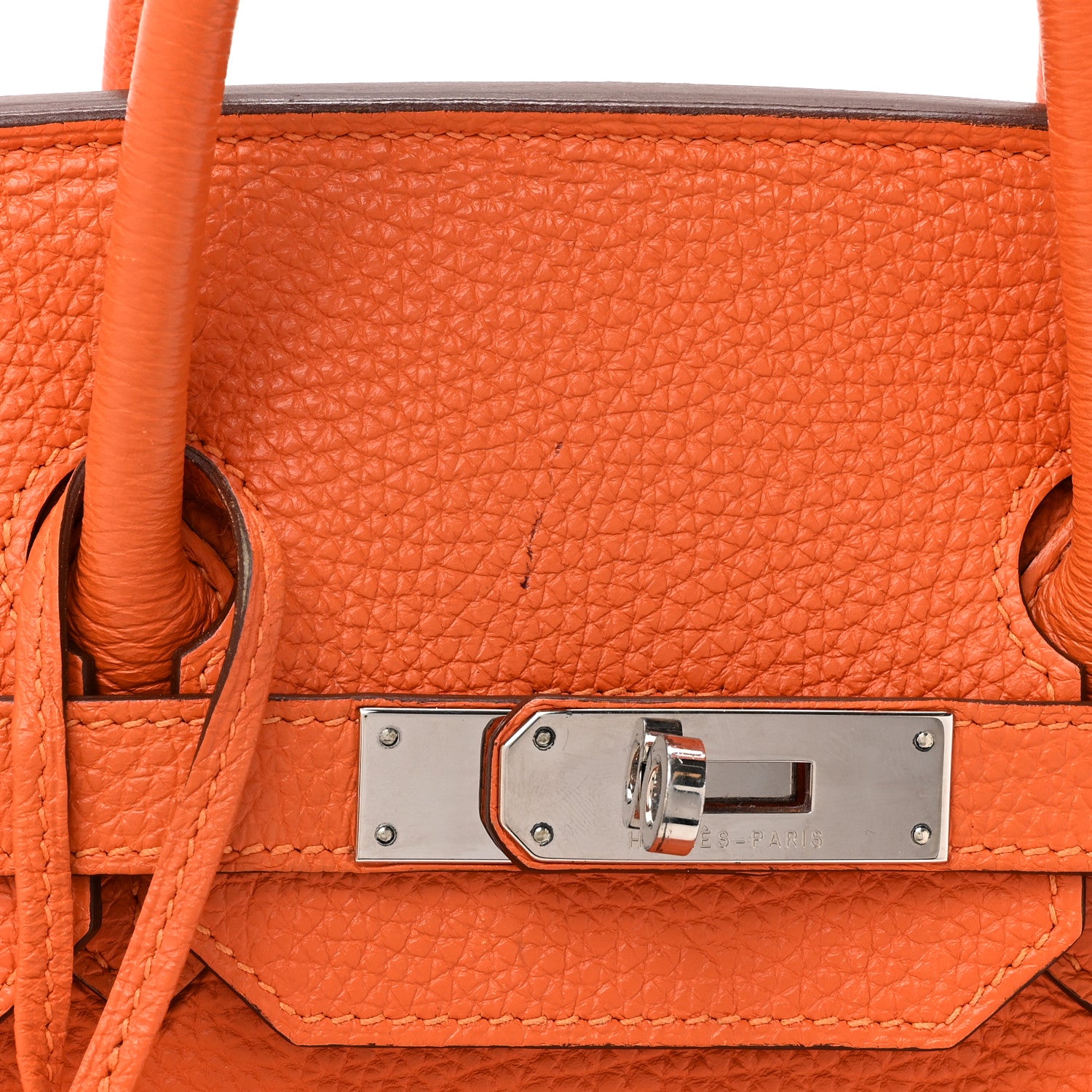 Hermes Togo BIRKIN 35 Orange 10 of 17