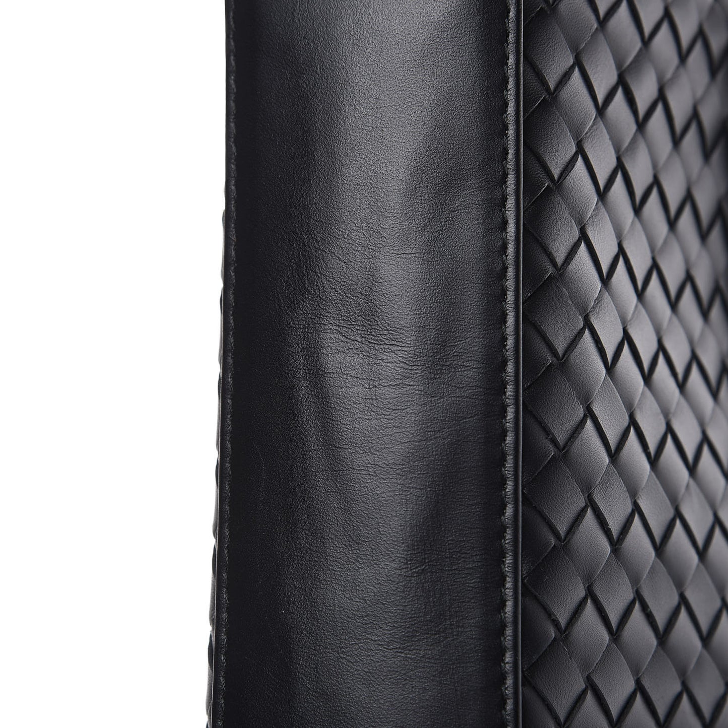 Nappa Intrecciato North West Tote Black