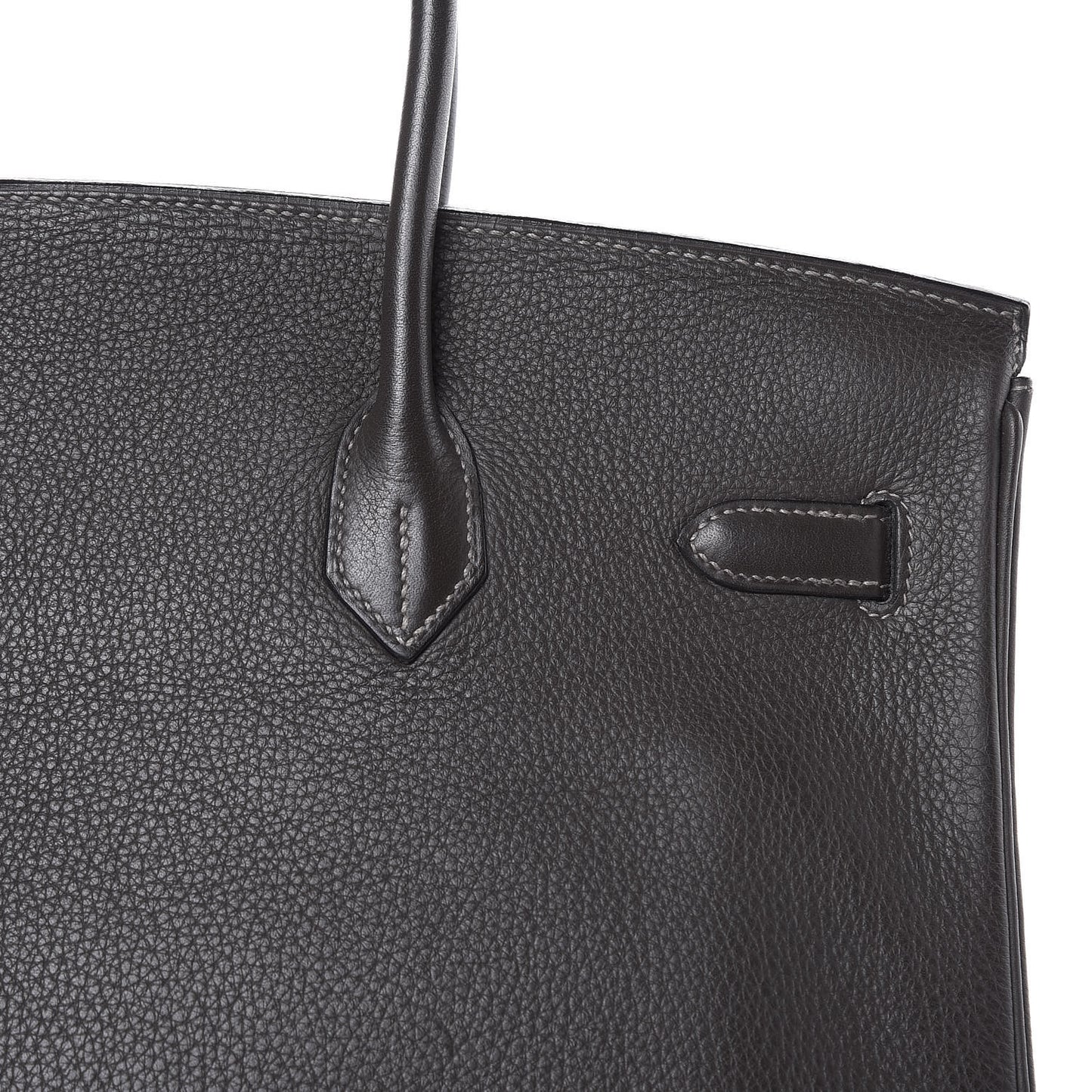 Taurillon Clemence Birkin 35 Graphite