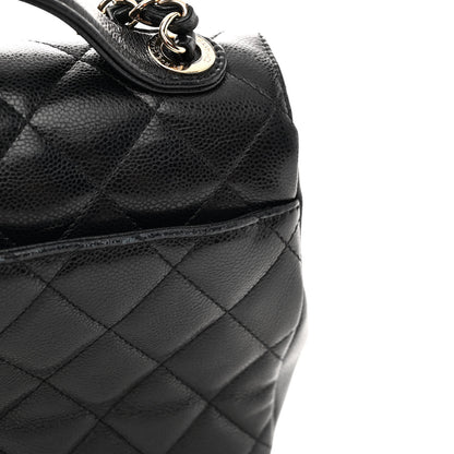 Chanel Caviar Quilted Medium Business Affinity Flap Black 12 of 15